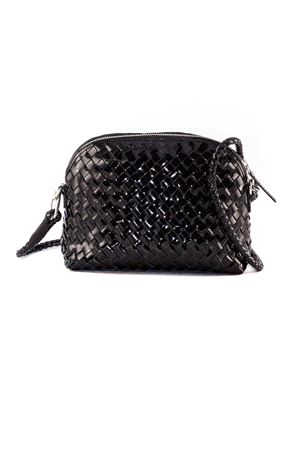 Chunky Fellini Pochette Nera Lucida DRAGON DIFFUSION | 8011pPATENTBLACK